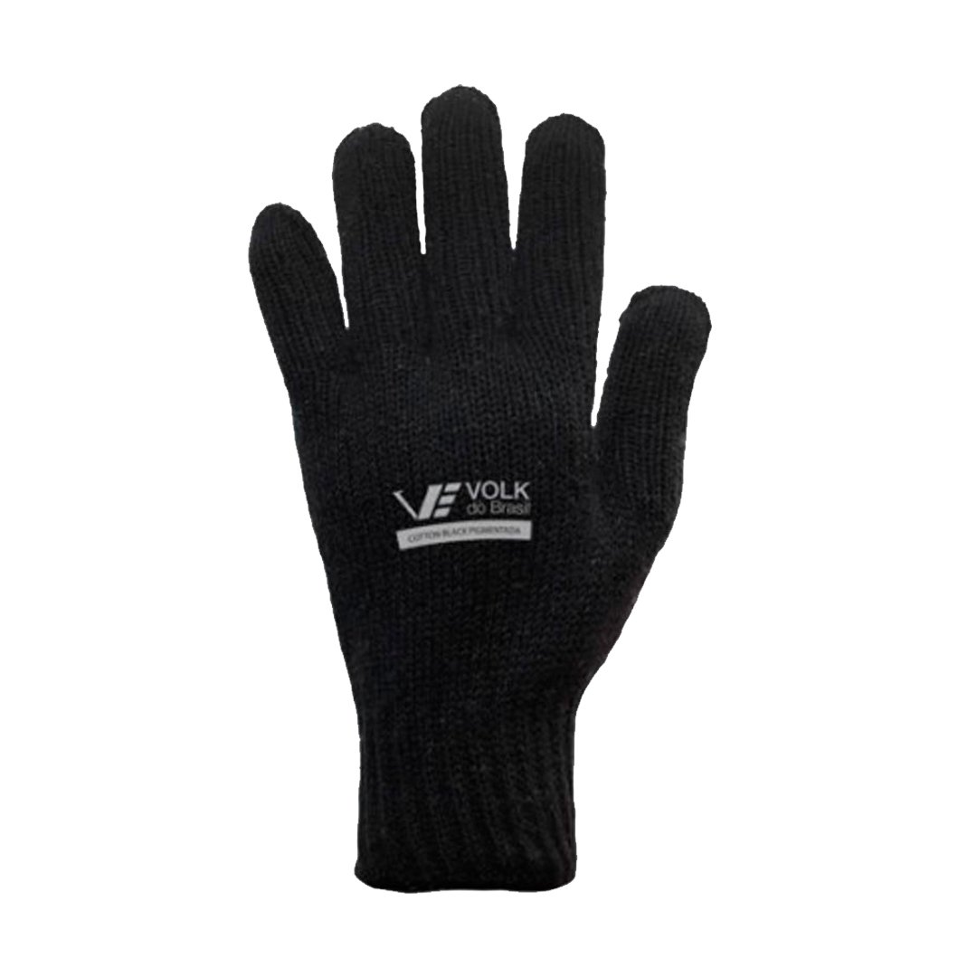 Luva de Malha Pigmentada Preta Volk
